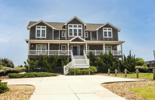 Ocean Hill House | OCEANFRONT, 10 BRS, ELEV, Pool, Rec Rm, Theater Rm, OH1251, Beach Plaza