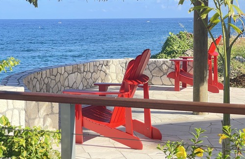 Negril House | Oceanfront, breathtaking views of turquoise Caribbean Sea, gated w/private beach
