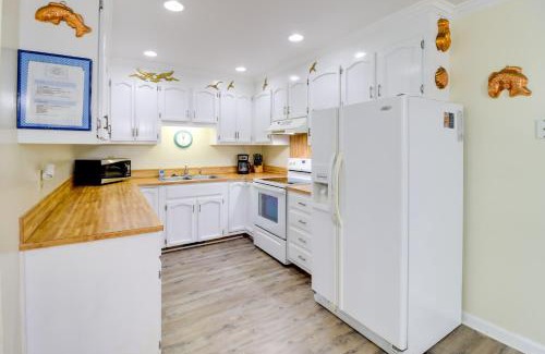 North Carolina Coast Apartment | Oceanfront Carolina Beach Condo, Steps to Shore!