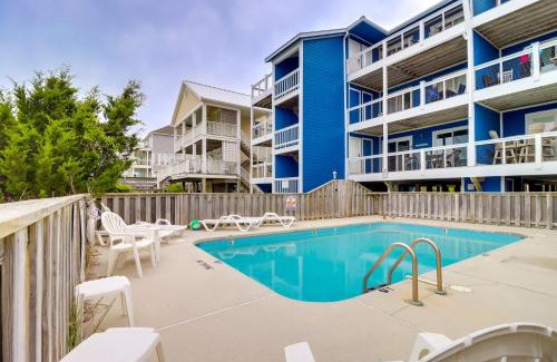 North Carolina Coast Apartment | Oceanfront Carolina Beach Condo, Steps to Shore!