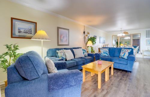 North Carolina Coast Apartment | Oceanfront Carolina Beach Condo, Steps to Shore!