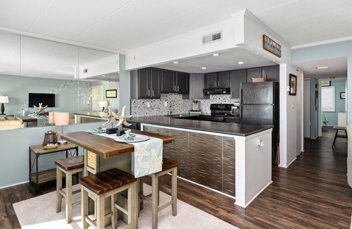 Midtown Ocean City Condo | Oceanfront, completely renovated, great view, steps from the beach, and a pool!