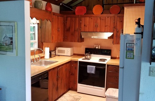 Hall Quarry Cottage | Oceanfront Cottage with incredible views of Acadia National Park mountains