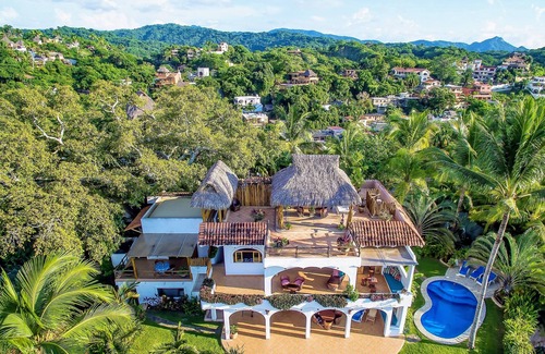 Sayulita House | Oceanfront Estate, Paradise in Sayulita's Best Location! Private Pool & Gardens.