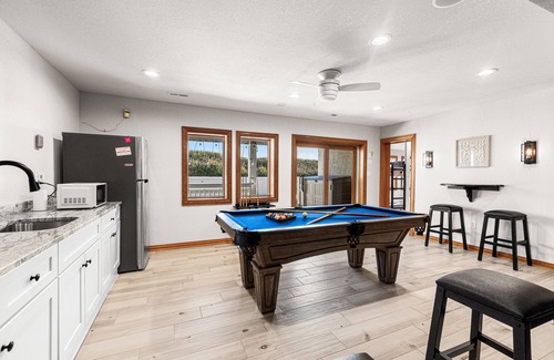 Corolla House | Oceanfront, Game Room, Decks, Heated Pool, Hot Tub, Ocean Views, Fully Loaded