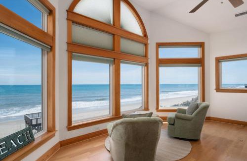 Ocean Hill House | Oceanfront Gem w Pool and Spas GameRm Dune Walkover