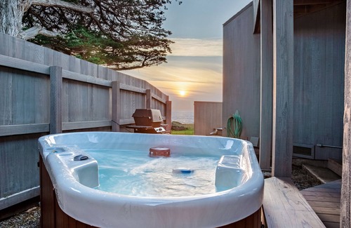Sea Ranch House | Oceanfront home with amazing ocean views, pool, & private hot tub - near trail