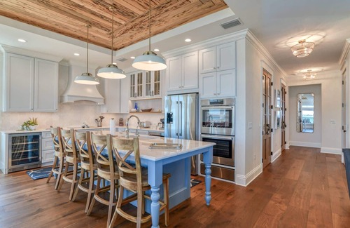 St. Augustine Historic District House | Oceanfront! Luxury Home, Waterfront to Ocean and Inlet, Brand New, Custom, Gourmet Kitchen, Arcade!