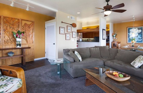 Keauhou Condo | Oceanfront Luxurious Kona Condo at Kanaloa with 2 king beds