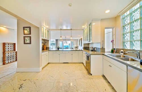 Malibu House | Oceanfront luxury home w/sunset views, enclosed patio, gas grill, and balconies