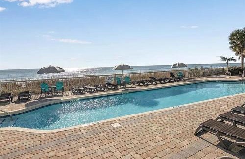 Downtown Myrtle Beach Apartment | Oceanfront Luxury King Suite at Oceans One 6th FL