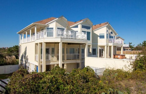 Whalehead Beach House | OCEANFRONT, Private Pool, Close to Beach Access, Ocean Views, Pool Table, WL925, Iselin
