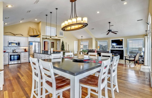 Colington House | Oceanfront, Private Pool, Hot Tub, Pool table, Theatre Room, Elevator!