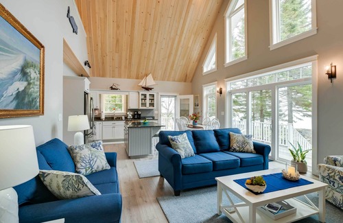 Prospect Harbor House | Oceanfront Prospect Harbor House w/ Deck, View