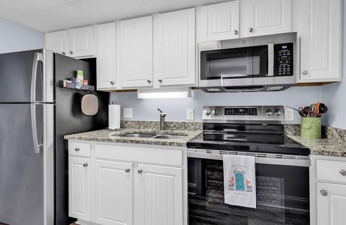 Litchfield by the Sea Condo | Oceanfront: Sea, Sun, & Sand renovated 1-bed 1-bath condo at Bridgewater