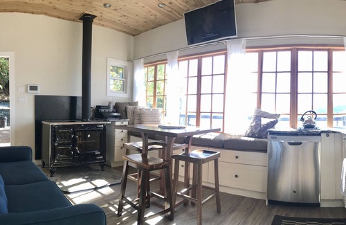 Mill Bay House | Oceanfront Tiny-house on 2 Wooded Acres! TWO WEEKS FREE with 2-week rental!