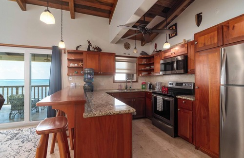 San Pedro Resort | Oceanfront Tranquility: 3rd Floor Condo w/Stunning Reef Views, Resort Pools