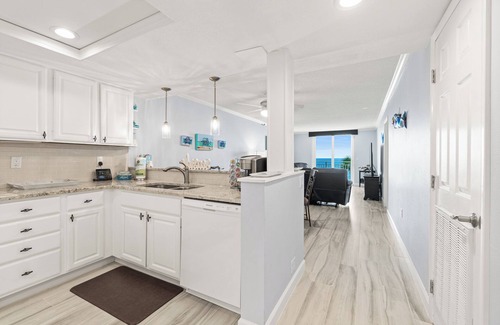 Indian Harbour Beach Condo | Oceanfront condo-steps from the beach! -Sleeps 4 2BR 2BTH on the 3rd floor