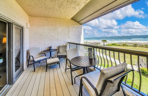 Fernandina Beach Condo | Oceanfront Views at Sea View on AIP Resort