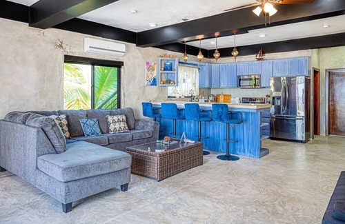 San Pedro Villa | Oceanfront villa w/inviting pool, breathtaking views, tranquil surroundings