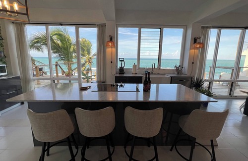 Dorado Pueblo House | Oceanfront w/Deck & Panoramic Tropical Isla Views
