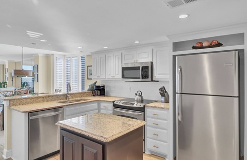 Charleston County House | Oceanfront w/Pool + Beach Access & Balcony View | 312 B Shipwatch by AvantStay