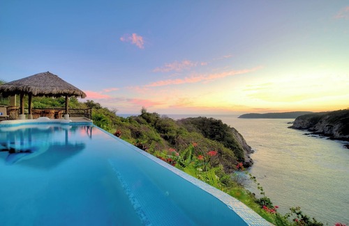 Santa Maria Huatulco House | Oceanfront Weddings & Family Reunions, Beach View Private Resort, Huatulco Beach
