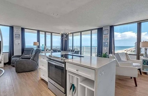 Flagler Beach Apartment | Oceanfront with Panoramic Views in Flagler Beach