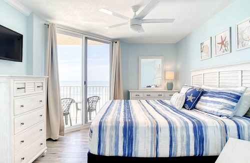 New Smyrna Beach Condo | Oceania 506:Panoramic Views,Steps to Flagler