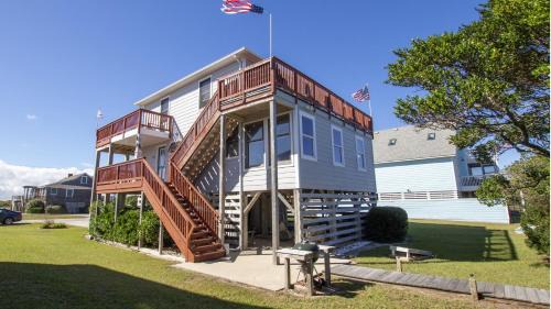 South Nags Head House | Oceanside, Close to beach, Sunroom, Carport, SNH351, Sea Sharp