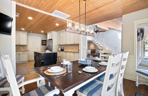 Oceanside House | Oceanside Sea Pines Home! .3min walk to the Beach! Private Pool/Heated Spa!
