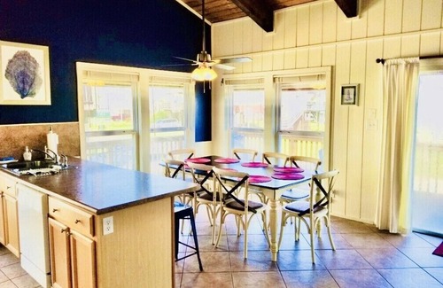 Spanish Grant House | Oceanview Beach House - steps from the beach, really close to Galveston. TipSea!