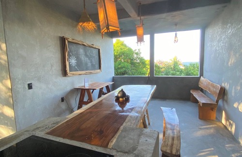 Santa Maria Cabin | Oceanview cabin with AC in Brisas de Zicatela - 2 bedrooms