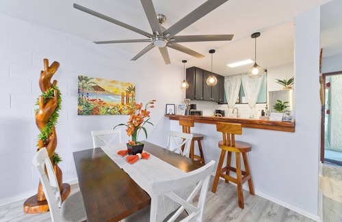 Hilo Condo | Oceanview Mauna Loa Shores Kai Ekahi #201 Remodeled next to Carlsmith Beach Park