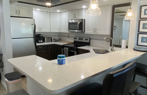 Daytona Beach Shores Condo | Oceanview, beautifully furnished 2BD/2BA condo directly on the beach