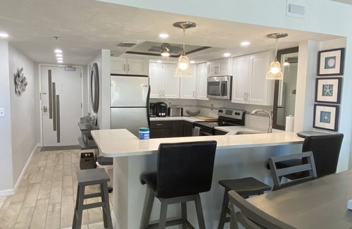 Daytona Beach Shores Condo | Oceanview, beautifully furnished 2BD/2BA condo directly on the beach