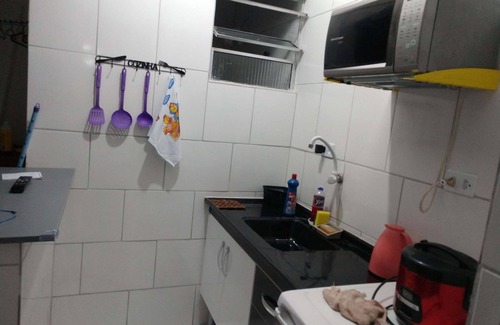 Vila Assuncao Apartment | Ocian Center 500 meters from the Beach, WI-FI, Cozy Family Studio