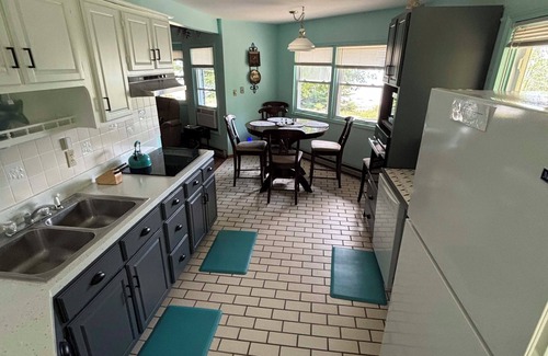 St Ignace House | Octagon Beach HousenEnjoy a tranquil getaway w/private beach on Lake Michigan