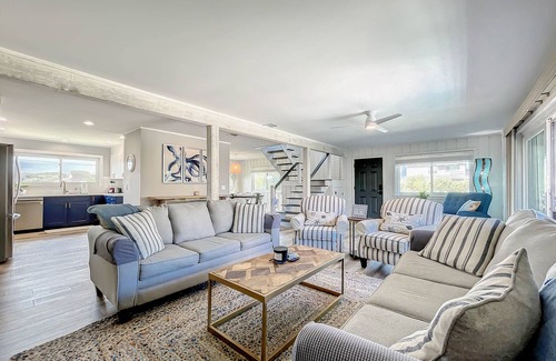 Sea Dunes Condo | Octopus Garden, A Luxurious Townhome Overlooking Pool! Ocean Views!