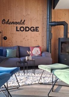 Reichelsheim House | Odenwald-Lodge mit Infrarotsauna und E-Ladestation im Naturpark Odenwald "Haus Himmelblau"