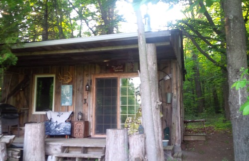 Horton Cabin | Off Grid Cabin sleeps 2 comfortably and additional 2 on futon.
