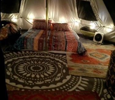 Cosby Other | Off-Grid Creekside Tent Ideal for a Glamping Experience in Cosby, Tennessee