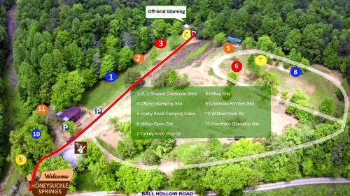 Cosby Other | Off-Grid Creekside Tent Ideal for a Glamping Experience in Cosby, Tennessee