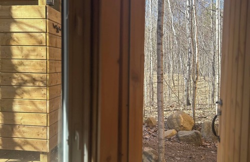 Killaloe Cabin | Off-grid Eco Retreat |:| Shower + Sauna Under Sky on 200 acres