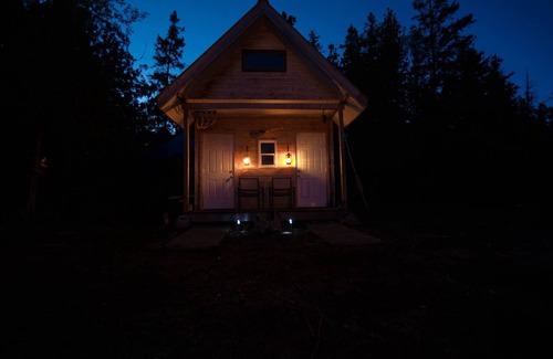Manitoulin District Cabin | Off Grid Experience on the most unique alvar rock beach on Manitoulin Island.