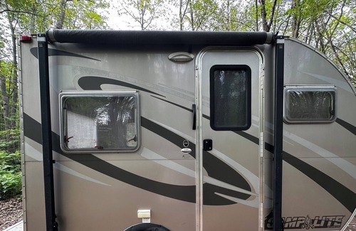 Houghton House | Off-grid Minimalist Camper for Two. Peaceful private forest in the Keweenaw.