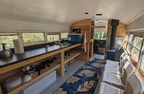 Blaeberry House | Off-Grid Skoolie Retreat