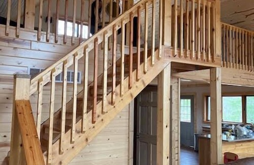 Manistee Cabin | Off Grid, Solar Powered Cabin on 33 Acres near Big and Little Manistee River!