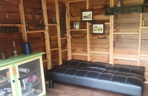 Hamburg Township Cabin | Off-Grid Waterfront Cabin in the Woods, bring your best friend!