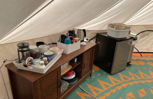 Glenwood Springs RV Rental | Off-Grid Yurt in White River National Forest Pet-Friendly!
